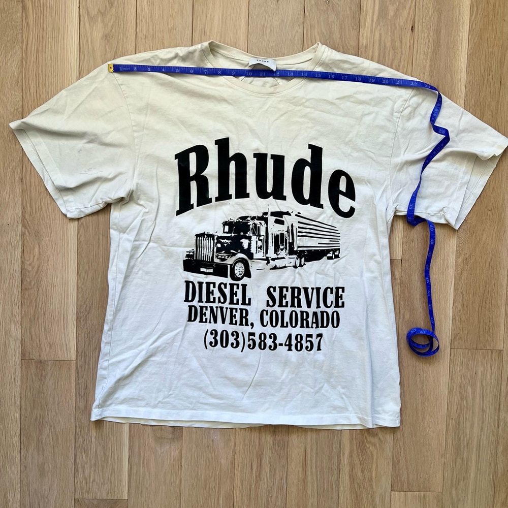 Rhude Diesel Truck Service Denver, Colorado Graphic Box T-Shirt S - Picture 7 of 11